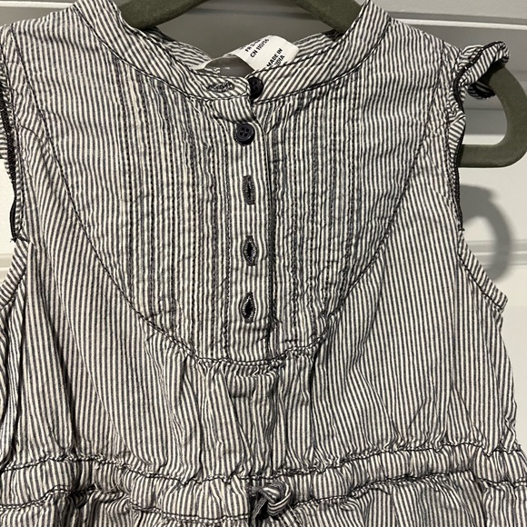 H&M girl striped eyelet sundress , size 3-4 - Picture 7 of 7